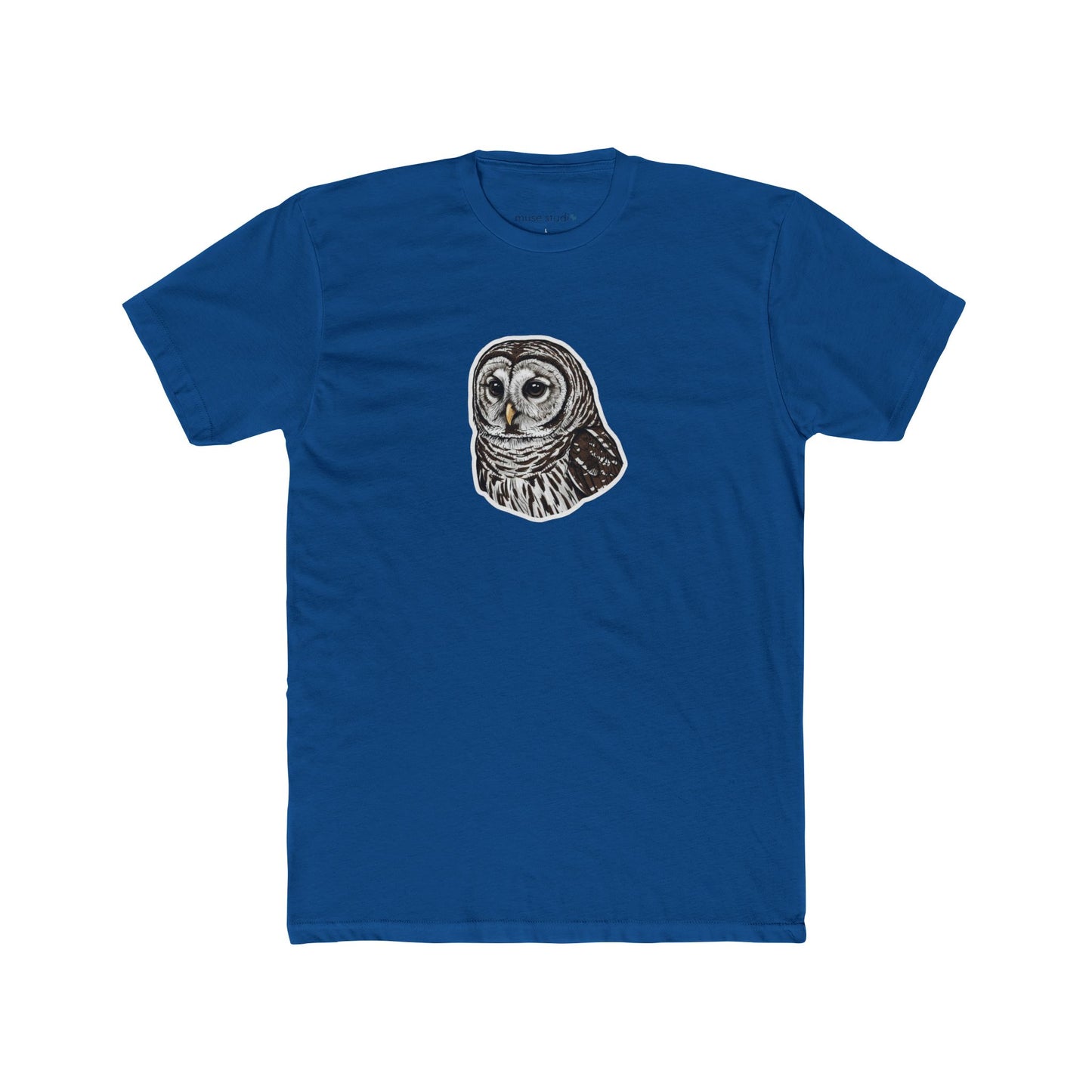 Barred Owl Illustration Tee — Wildlife Lover Gift