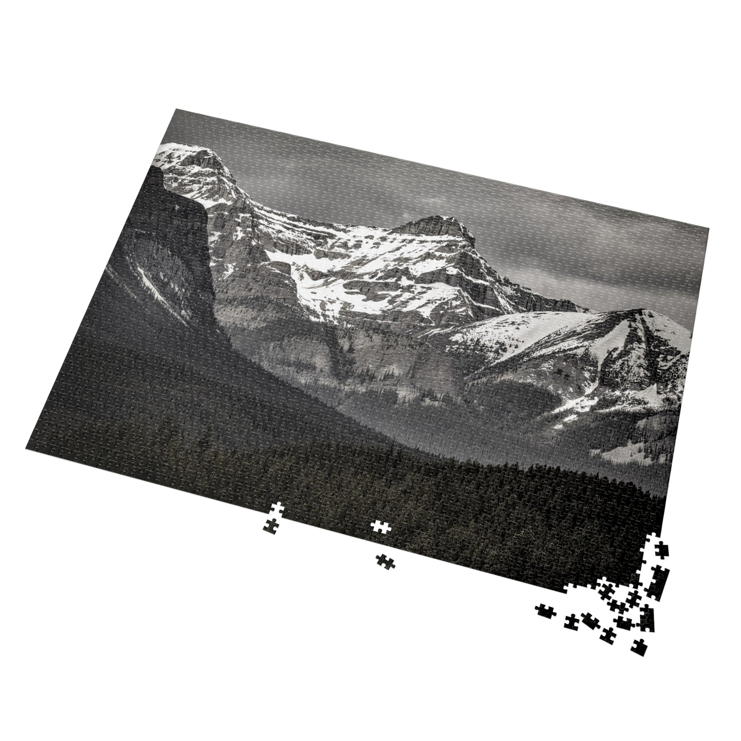 Banff Mountains Jigsaw Puzzle (with Tin) — Icefields Parkway Scenic Puzzle