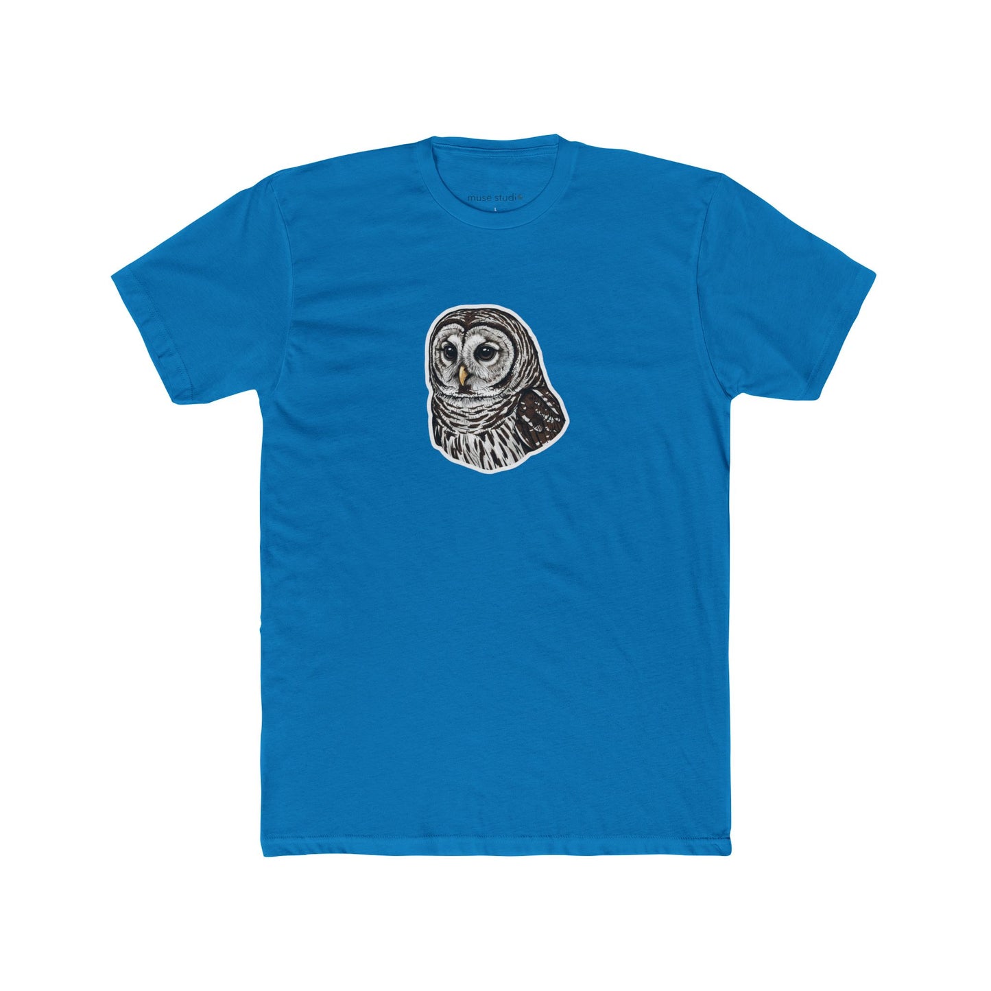 Barred Owl Illustration Tee — Wildlife Lover Gift