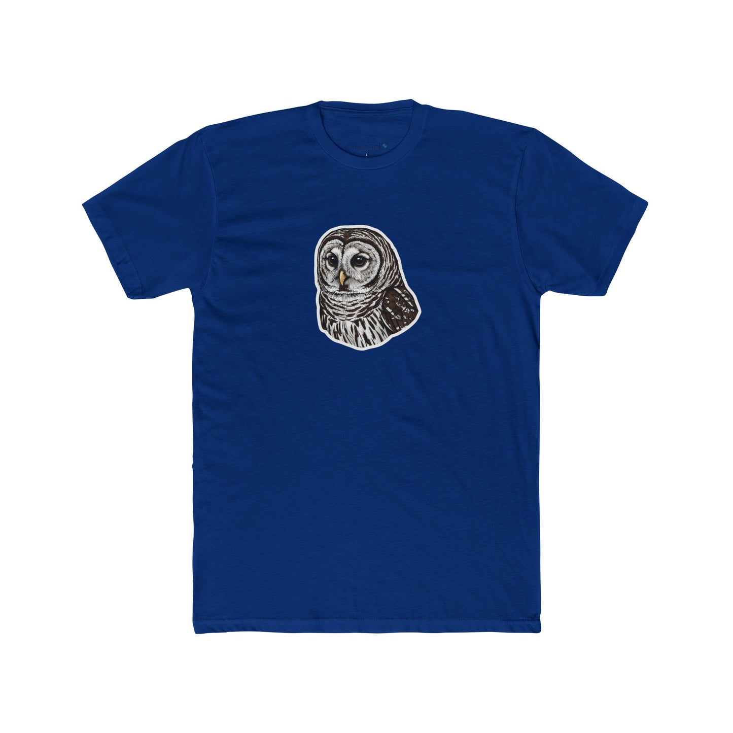 Barred Owl Illustration Tee — Wildlife Lover Gift